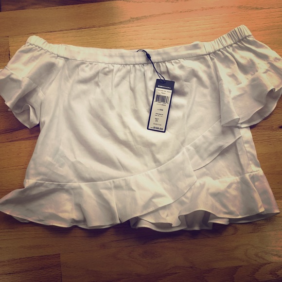 Brand New BCBG Off the Shoulder Top. NWT - Picture 1 of 3